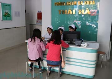 khám phụ khoa ở phòng khám đa khoa Thái Hà