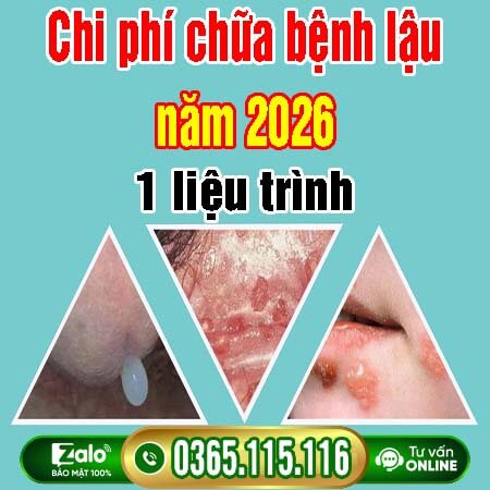 Chi phí chữa bệnh lậu hết bao nhiêu tiền [Hà Nội 2026]