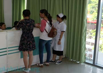 quy trình khám phụ khoa ở phòng khám đa khoa Thái Hà